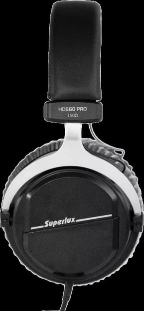 Superlux HD-660 Pro — Casque studio professionnel fermé 32 Ω — image 2