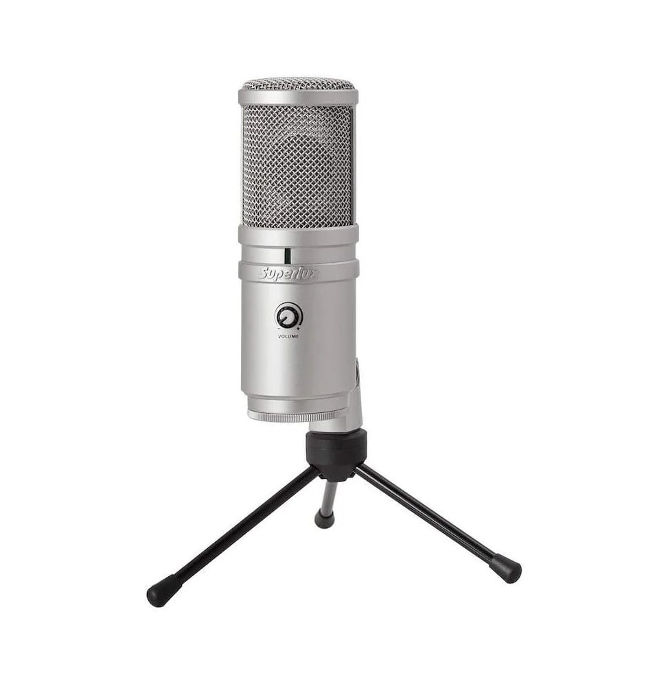 Superlux E205U — Microphone USB condensateur cardioïde