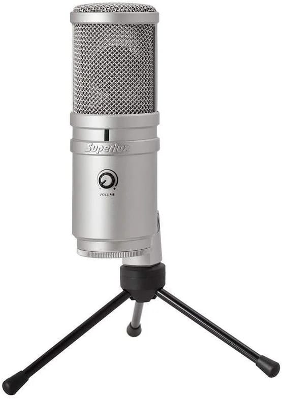 Superlux E205U — Microphone USB condensateur cardioïde