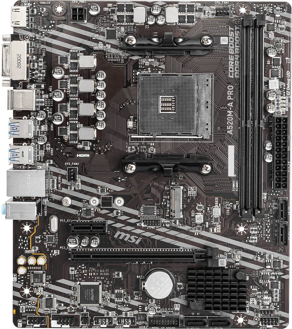 Carte Mère MSI A520M-A PRO AM4 Micro-ATX (911-7C96-044) — image 2