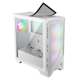 Boîtier PC Gaming MSI MAG FORGE 320R AIRFLOW - Blanc (306-7G23W22-HH9)