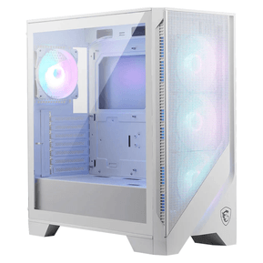 Boîtier PC Gaming MSI MAG FORGE 320R AIRFLOW - Blanc (306-7G23W22-HH9)