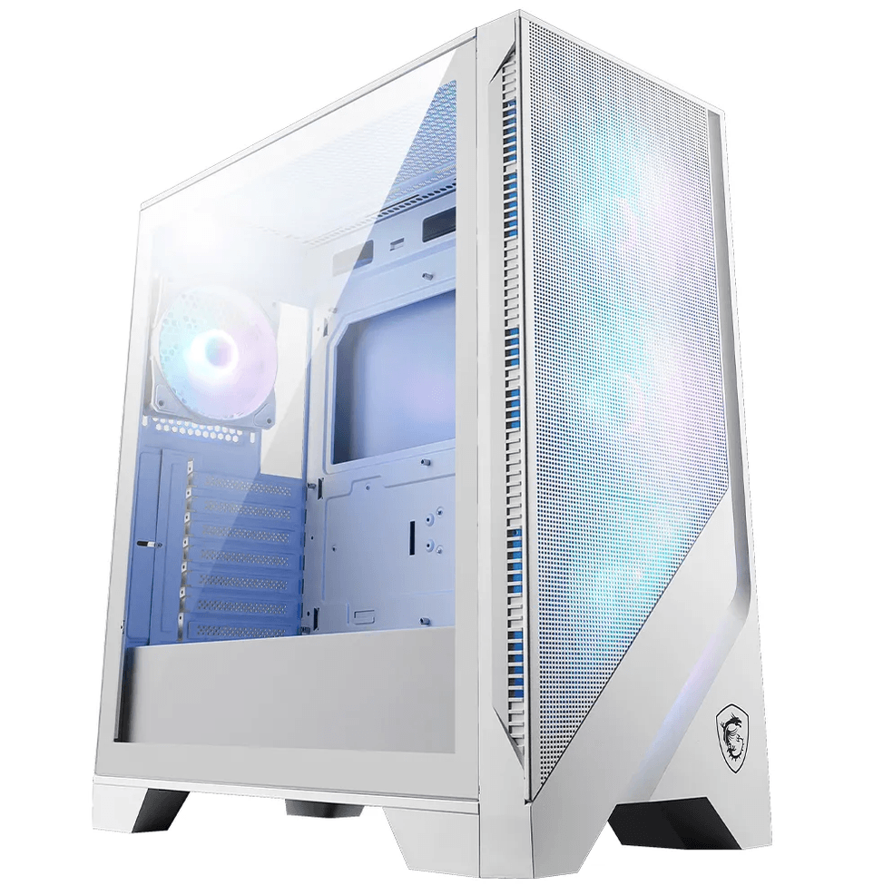 Boîtier PC Gaming MSI MAG FORGE 320R AIRFLOW - Blanc (306-7G23W22-HH9) — image 2