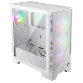 Boîtier PC Gaming MSI MAG FORGE 320R AIRFLOW - Blanc (306-7G23W22-HH9) — image 3