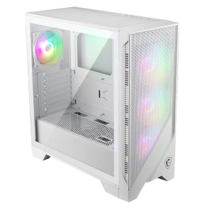 Boîtier PC Gaming MSI MAG FORGE 320R AIRFLOW - Blanc (306-7G23W22-HH9)