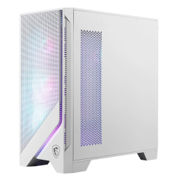 Boîtier PC Gaming MSI MAG FORGE 320R AIRFLOW - Blanc (306-7G23W22-HH9)
