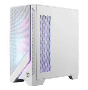 Boîtier PC Gaming MSI MAG FORGE 320R AIRFLOW - Blanc (306-7G23W22-HH9)