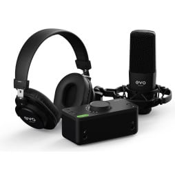 Audient EVO Start Recording Bundle — Pack home studio complet avec Smartgain