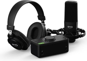 Audient EVO Start Recording Bundle — Pack home studio complet avec Smartgain