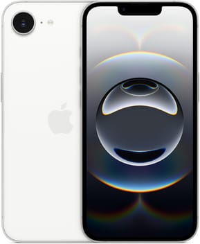 هاتف ذكي Apple iPhone 16e 128 GB أبيض (MD1R4AF/A)
