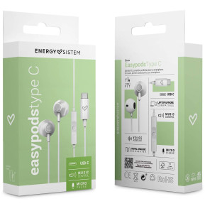 Écouteurs Energy Sistem EasyPods - Type C (8432426459278)