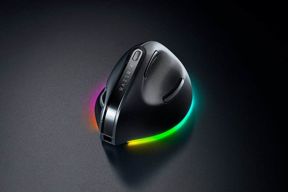 Souris sans fil Gaming Razer Pro Click V2 Vertical - Noir (RZ01-05250100-R3G1) — image 8