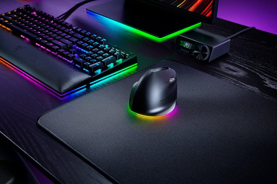 Souris sans fil Gaming Razer Pro Click V2 Vertical - Noir (RZ01-05250100-R3G1) — image 9