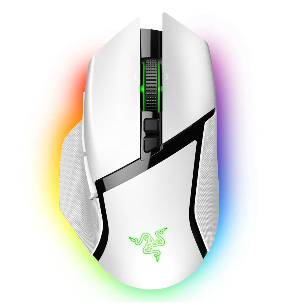 Souris sans fil Gaming Razer Basilisk V3 Pro - Blanc (RZ01-04620200-R3G1)