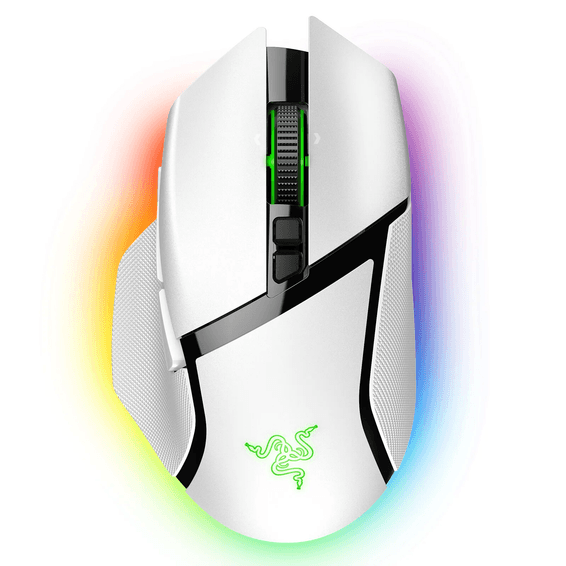 Souris sans fil Gaming Razer Basilisk V3 Pro - Blanc (RZ01-04620200-R3G1)