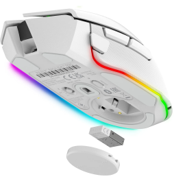 Souris sans fil Gaming Razer Basilisk V3 Pro - Blanc (RZ01-04620200-R3G1)