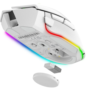 Souris sans fil Gaming Razer Basilisk V3 Pro - Blanc (RZ01-04620200-R3G1)