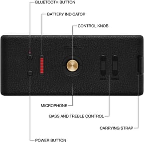Enceinte portable Marshall Middleton II - Noir et Brass (7340055404594) — image 4