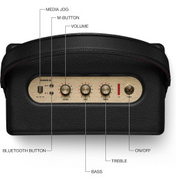 Enceinte portable Marshall Kilburn III - Noir et Brass (7340055404778)