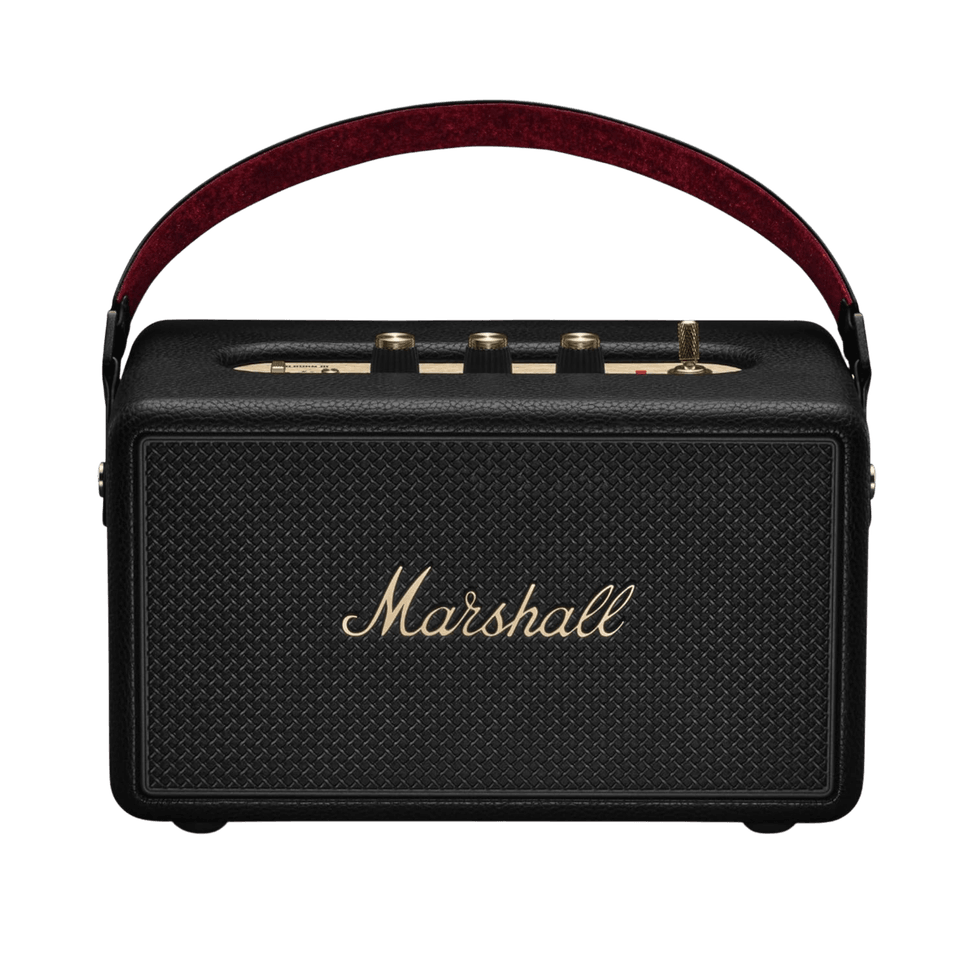 Marshall Kilburn III Portable Speaker - Black and Brass (7340055404778) — image 1