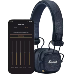 Casque Bluetooth Marshall Major V - Midnight Blue (7340055408479)