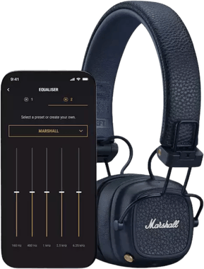 Casque Bluetooth Marshall Major V - Midnight Blue (7340055408479) — image 6