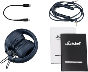 Casque Bluetooth Marshall Major V - Midnight Blue (7340055408479) — image 8