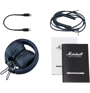 Casque Bluetooth Marshall Major V - Midnight Blue (7340055408479)