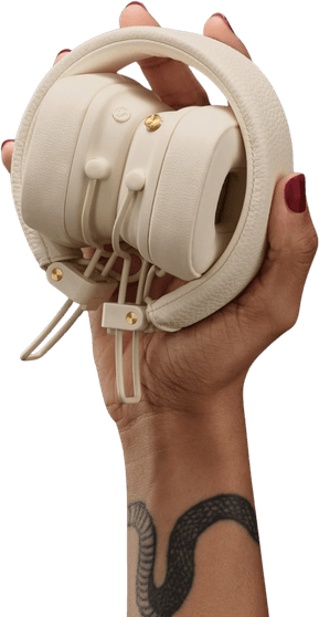 Casque Bluetooth Marshall Major V - Cream (7340055401111) — image 4