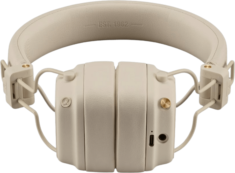 Marshall Major V Bluetooth Headphones - Cream (7340055401111) — image 3