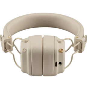 Casque Bluetooth Marshall Major V - Cream (7340055401111)