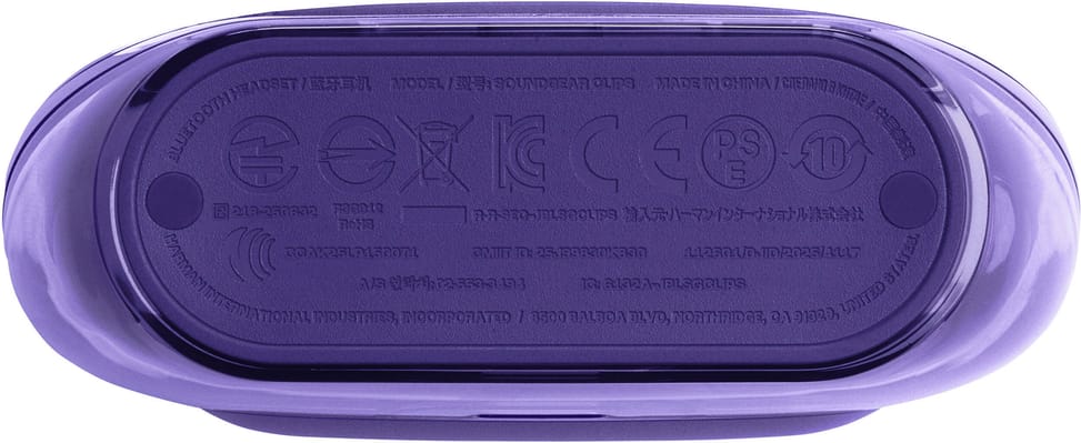 Écouteurs Bluetooth JBL Soundgear Clips Violet (1200130027925) — image 9