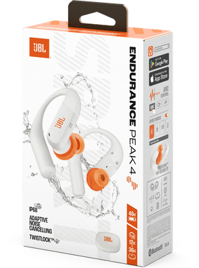 Écouteurs Bluetooth JBL Endurance Peak 4 Blanc (1200130027628) — image 8