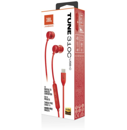 Écouteurs USB-C JBL Tune 310C Rouge (1200130011177)