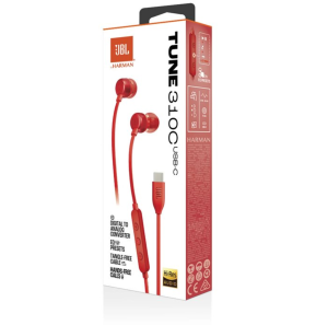 Écouteurs USB-C JBL Tune 310C Rouge (1200130011177)