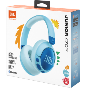 Casque Bluetooth JBL Junior 470 NC Bleu (1200130016547)