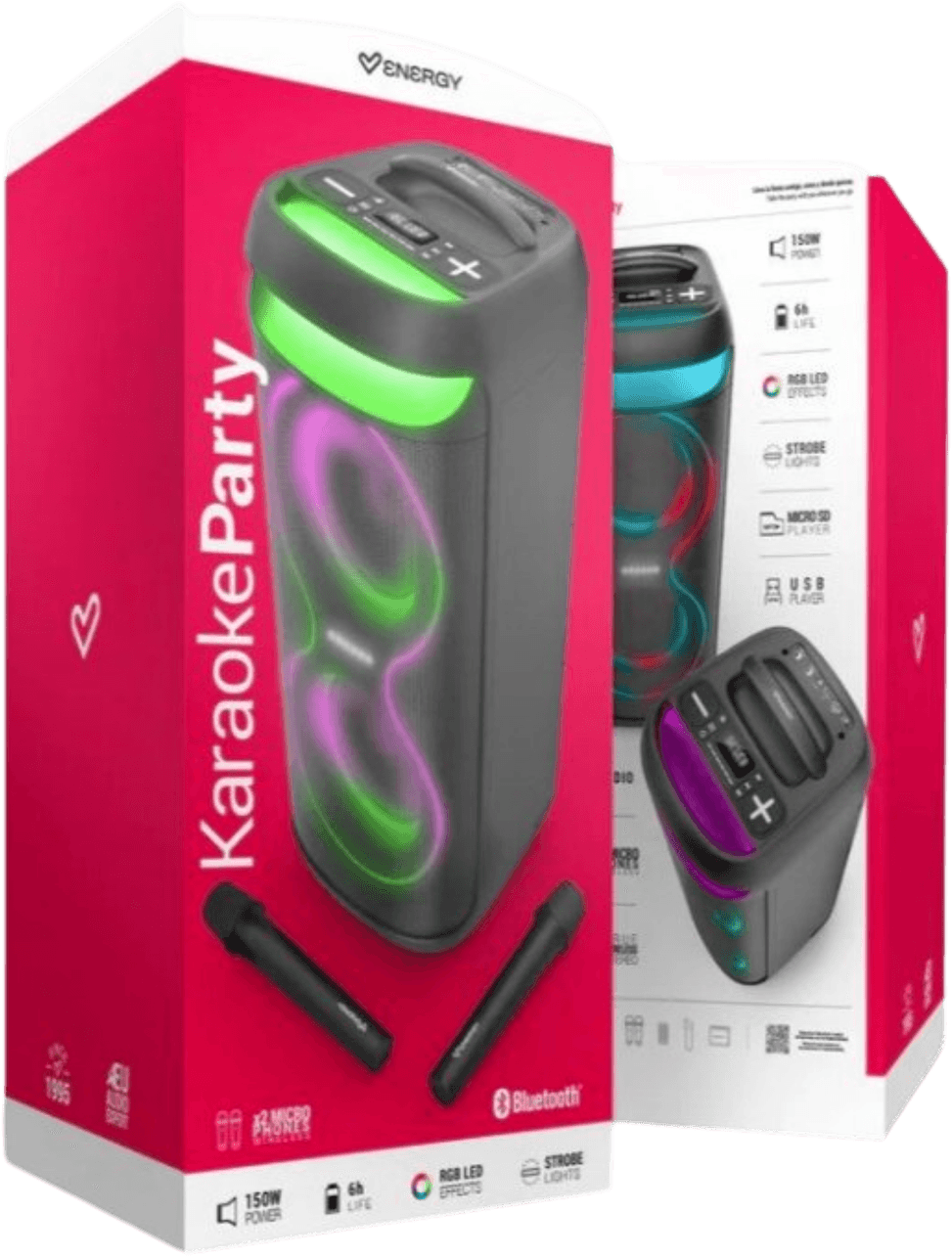 Enceinte Bluetooth portable Energy Sistem Karaoke Party (8432426500451) — image 4