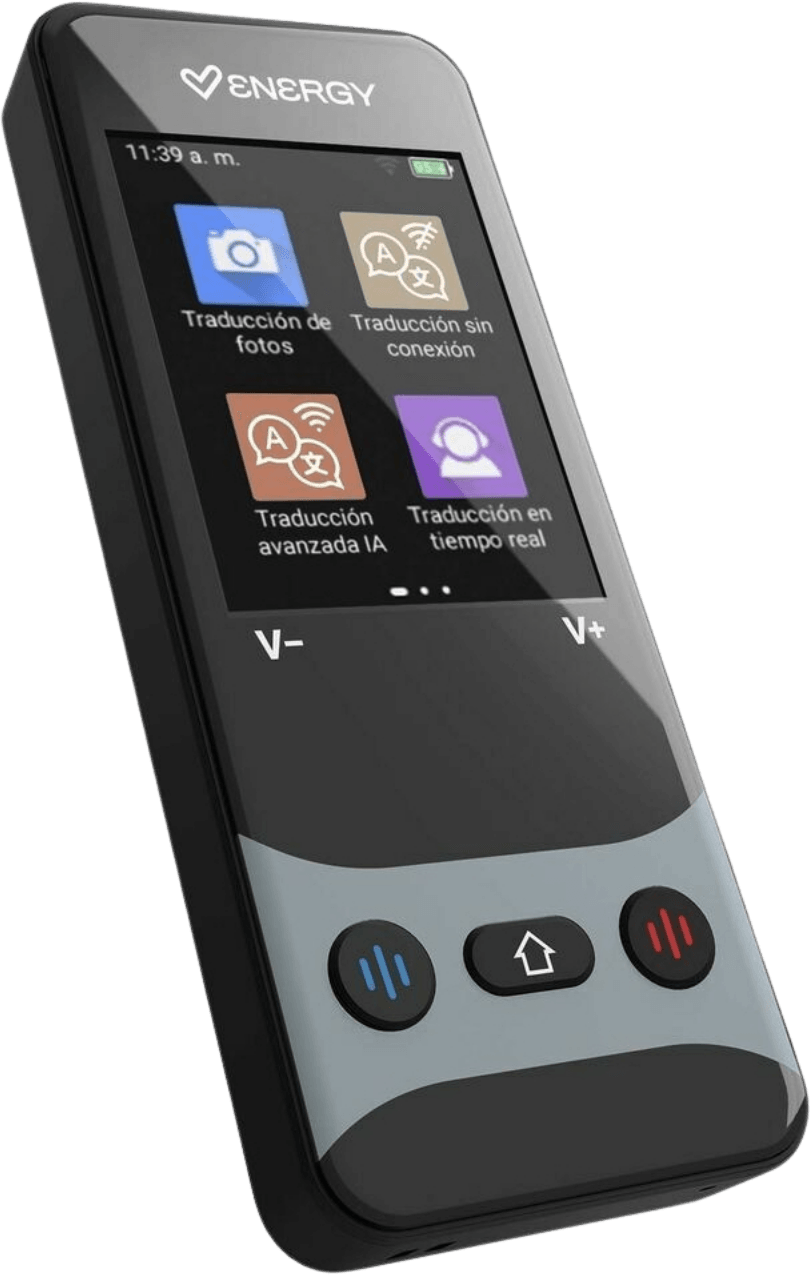Traducteur vocal IA Energy Sistem pour 160 langues (8432426500246) — image 2
