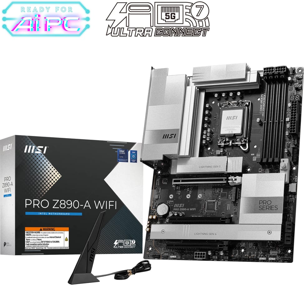 MSI PRO Z890-A WIFI Motherboard (911-7E32-004) — image 1