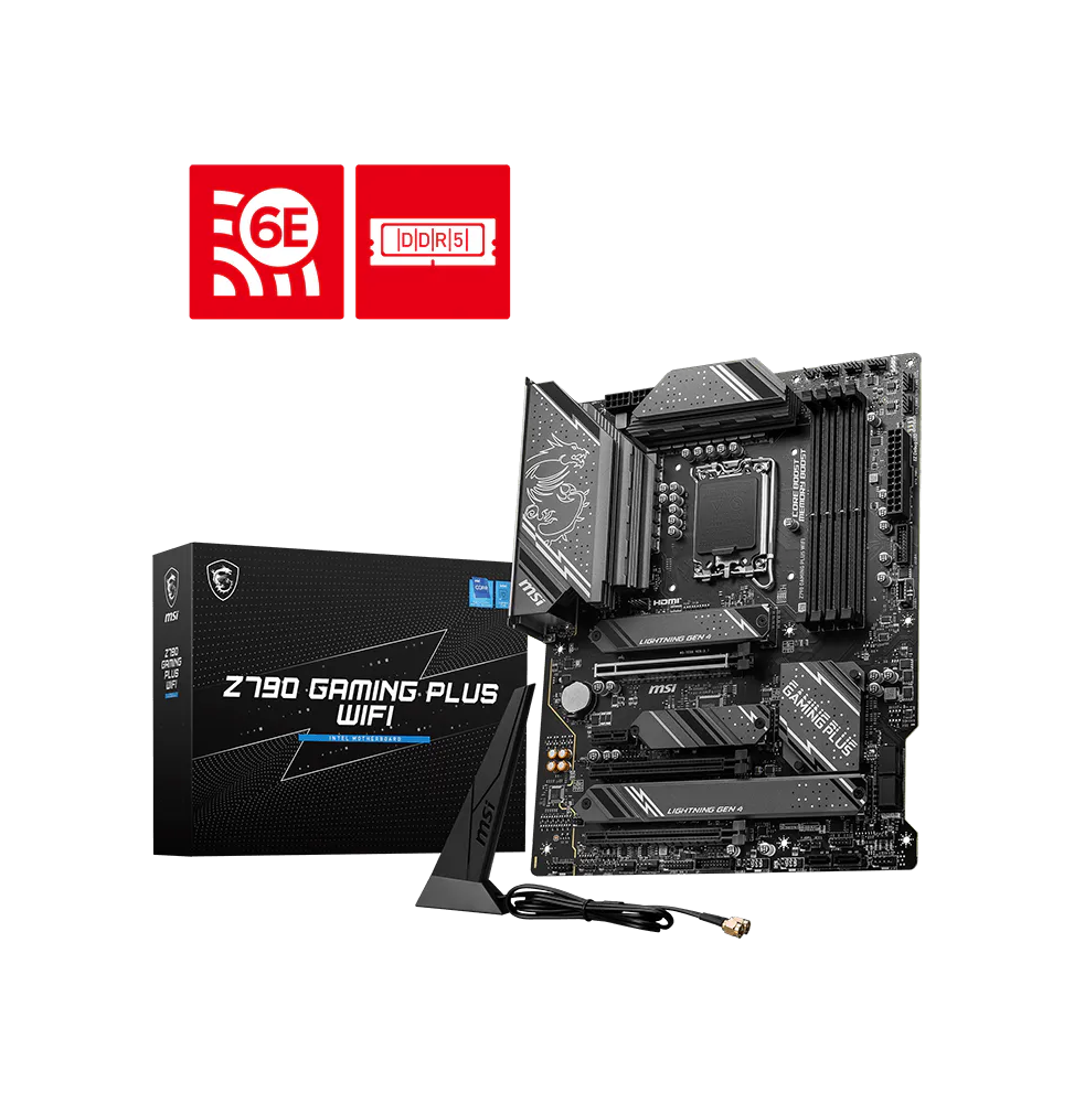 Carte Mère MSI Z790 GAMING PLUS WIFI (911-7E06-084)
