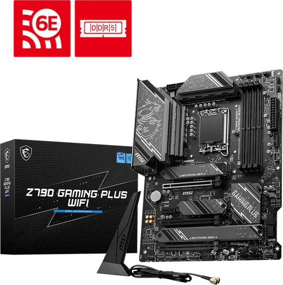Carte Mère MSI Z790 GAMING PLUS WIFI (911-7E06-084)