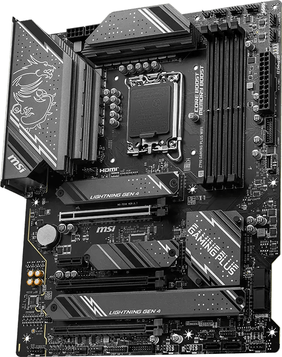 MSI Z790 GAMING PLUS WIFI Motherboard (911-7E06-084) — image 4