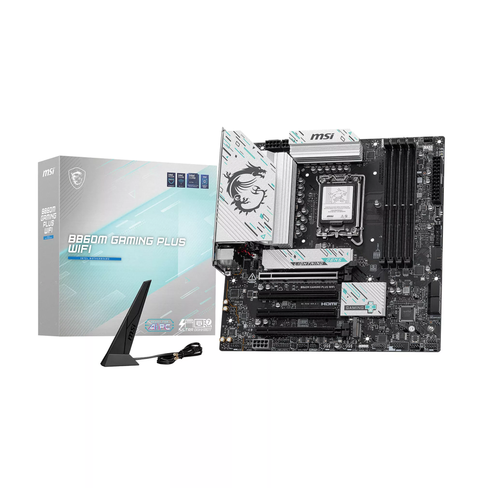 MSI CARTE MERE B860M GAMING PLUS WIFI (911-7E42-003)