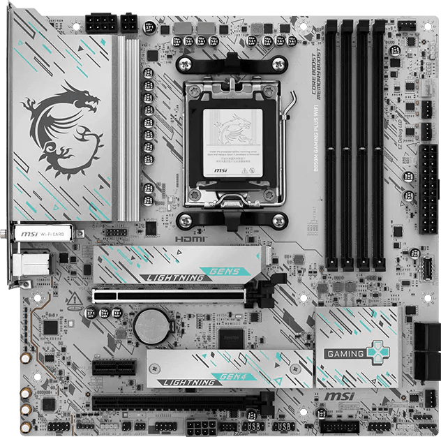 Carte Mère MSI B850M GAMING PLUS WIFI (911-7E66-001) — image 4