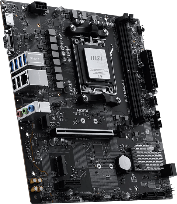 MSI PRO B840M-B Motherboard (911-7E76-002) — image 2