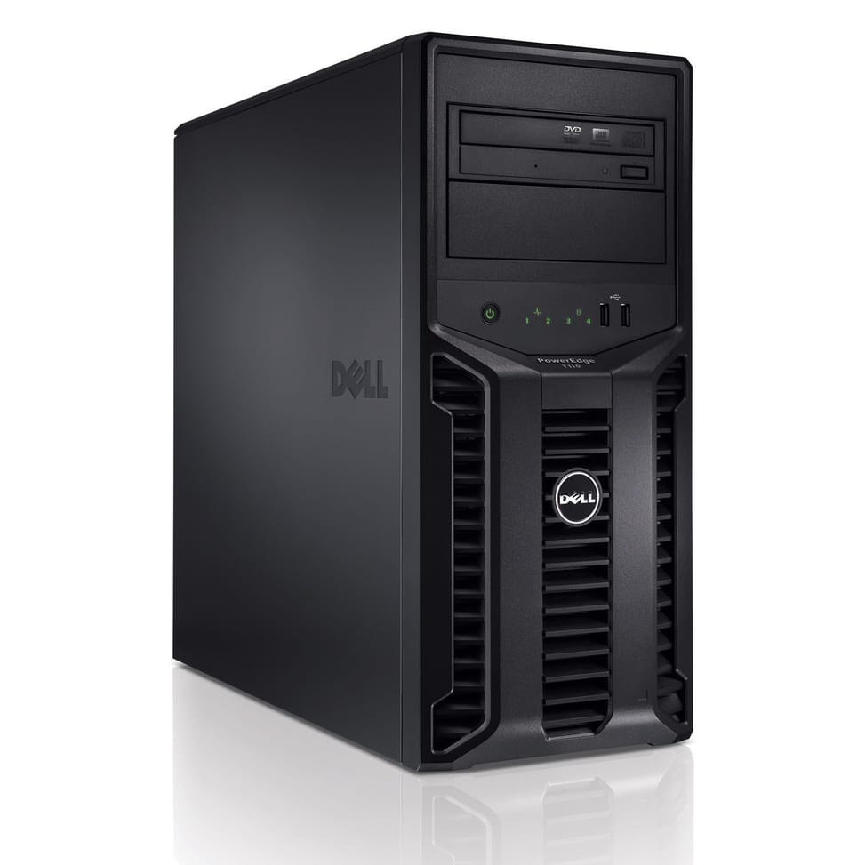 Serveur tour compact Dell PowerEdge T110 II, 2 TB, 4 GB RAM