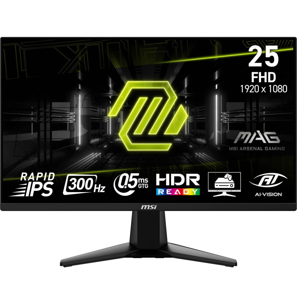 Écran Gaming 25" Full HD MSI Pro MAG 255XF (4711377251204)