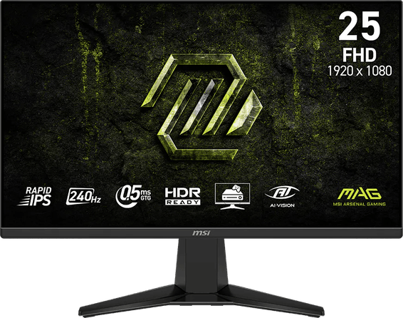 Écran Gaming 25" Full HD MSI Pro MAG 255F X24 (4711377395052)