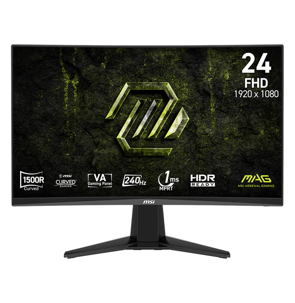 Écran incurvé Gaming 24" Full HD MSI MAG 245C X24 (4711377395076)