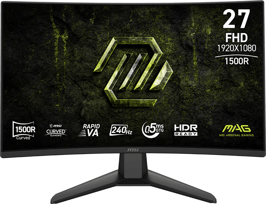 شاشة منحنية للألعاب 27" Full HD MSI MAG 274CF X24 (4711377343275) — صورة 1